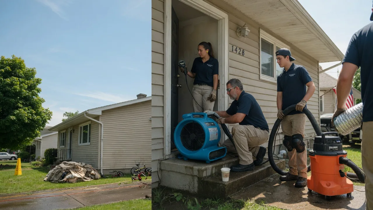 Water Damage Restoration in Rudolph, OH near me
